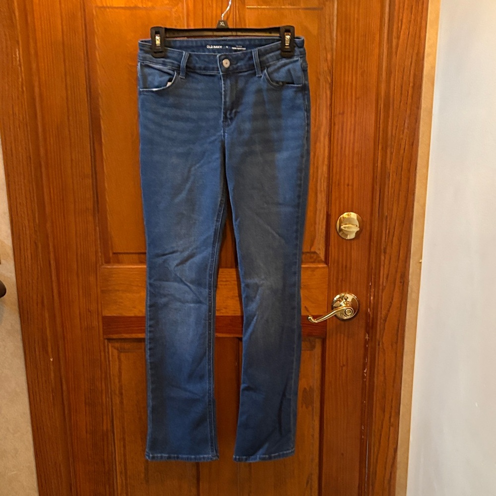 Old Navy Women's Denim Straight Leg Jeans